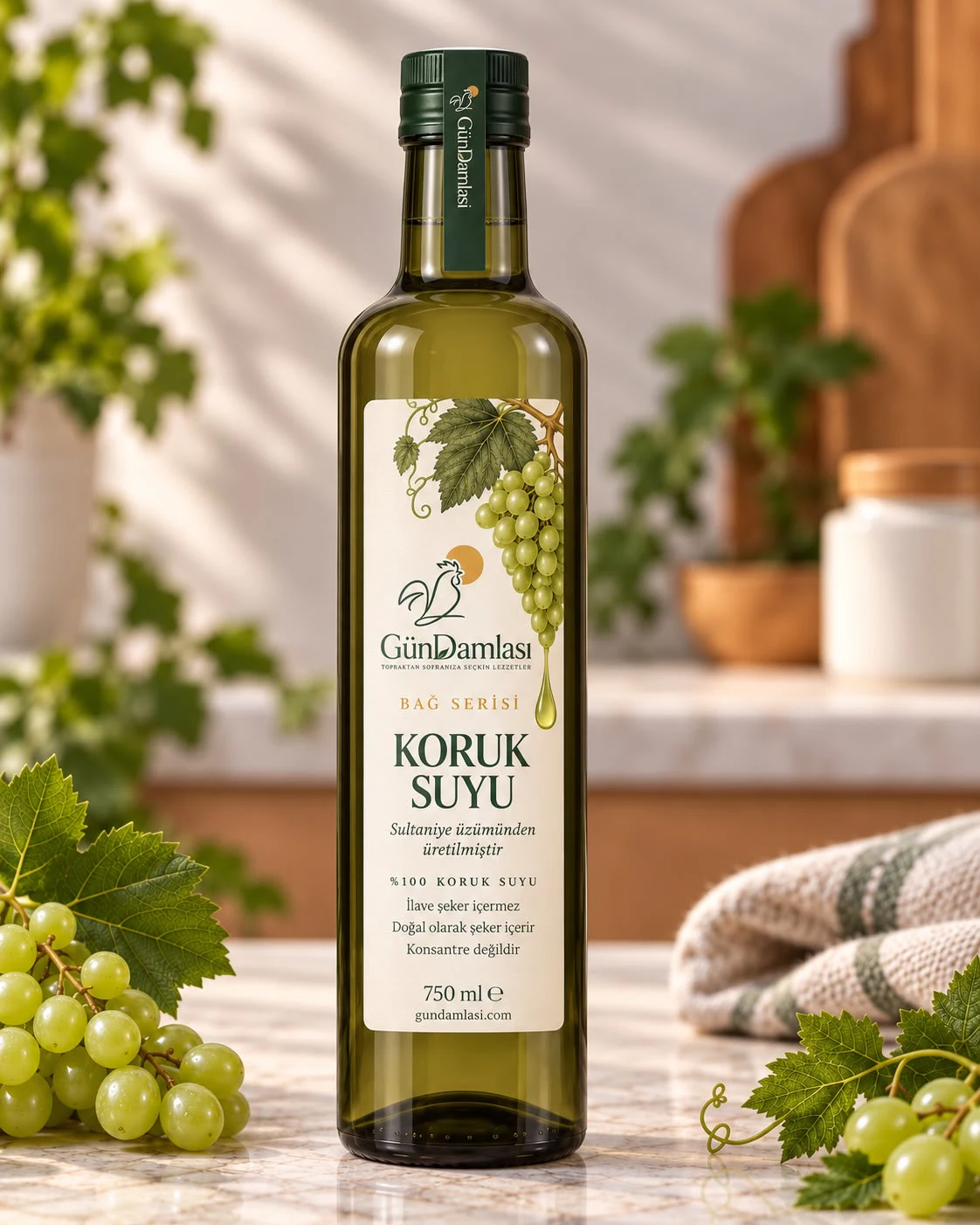 %100 Koruk Suyu